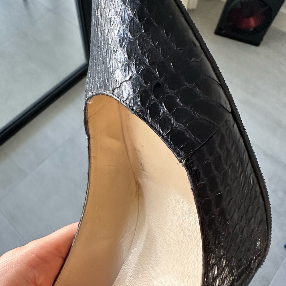 Jimmy Choo piton shoes